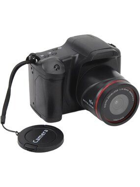 1080P Digital Camera 16MP with 16X Zoom, Night Vision, Anti-Shake for Vlogging